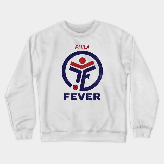 Defunct Philadelphia Fever Soccer Crewneck Sweatshirt by LocalZonly